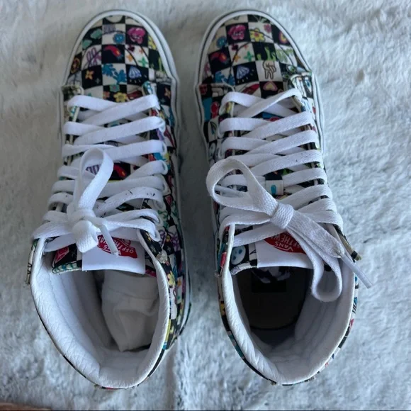 CUSTOMS DOODLE CHECK SK8-HI - Picture 13 of 16
